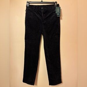 Lauren Ralph Lauren paisley pattern Black Straight Leg pants